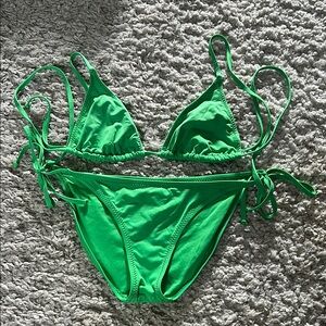 BECCA Bright Green Swimwear